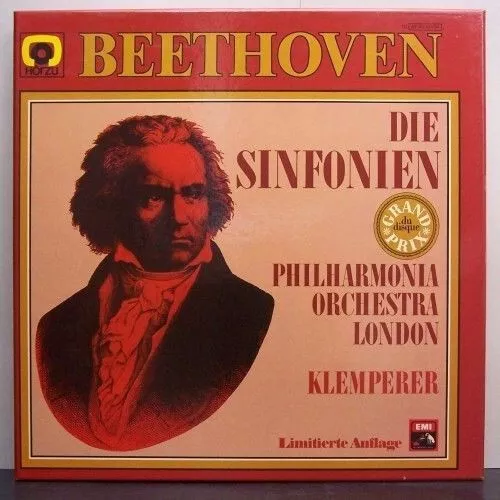 Ludwig Van Beethoven, Philharmonia Orc 8xLP + Box Comp Vinyl Scha