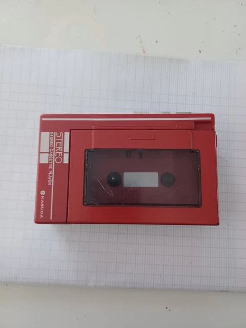 BALADEUR CASSETTE AVEC radio am/fm KASUGA modèle KC84 made in Hong Kong