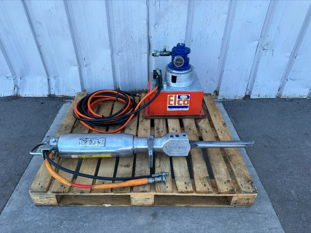 2016 Elco Darda C-12 Hydraulic Rock & Concrete Splitter w Pump & Hoses