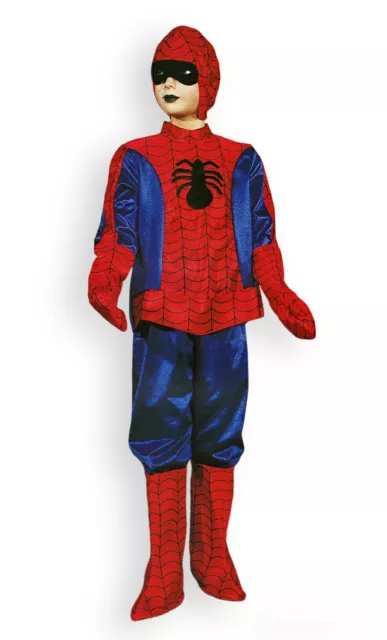 COSTUME VESTITO DI CARNEVALE BAMBINO RAGNO SPIDERMAN TG. 6/9 anni EUR 29,90  - PicClick IT