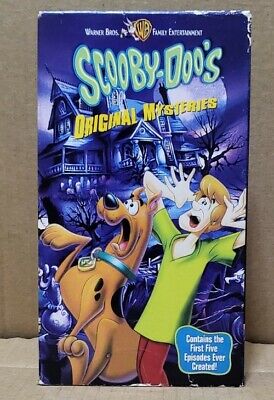 SCOOBY-DOO ORIGINAL MYSTERIES VHS Tape First Five Episodes Ever Created ...