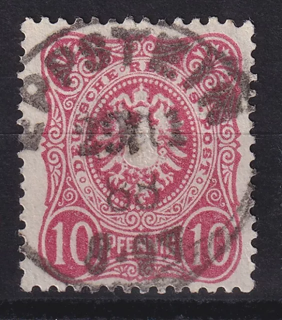 64948) EPPSTEIN Hessen-Nassau 1888 nachverwendeter Preußen-Stempel