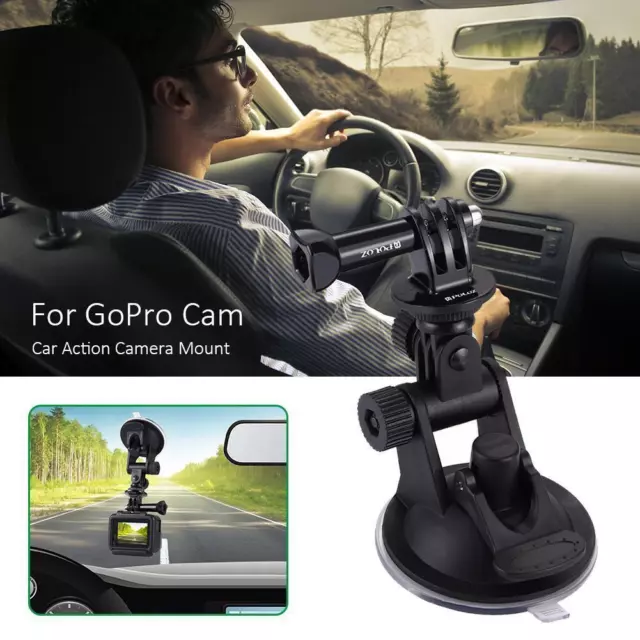 fr PULUZ Suction Cup Car Action Camera Mount Holder Bracket Monopod for GoPro Ca