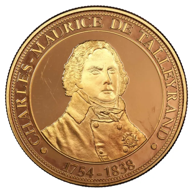 France Medal Revolution French - Charles Maurice Of Talleyrand cupronickel