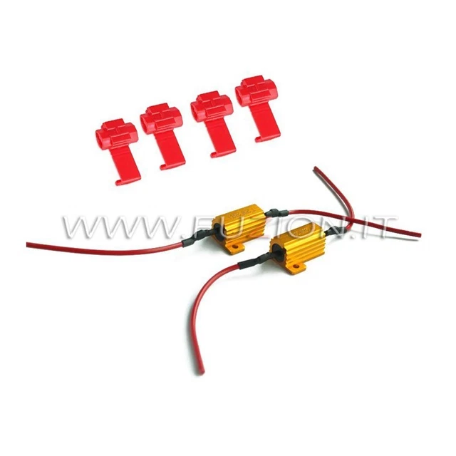 HB3 HB4 Coppia Di Spegnispia Resistenza Plug & Play 50Watt 6Ohm - NO - Foto 11