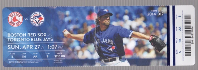 TORONTO BLUE JAYS Used Ticket Stub Rogers Centre vs Seattle September ...