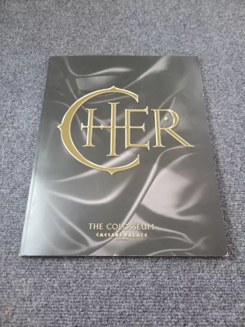 Cher The Colosseum Caesars Palace Vol. 1  Program Book Las Vegas Music Tour