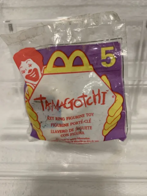 McDonald's 1998 Happy Meal Toy - Tamagotchi Key Ring  #5. Bg