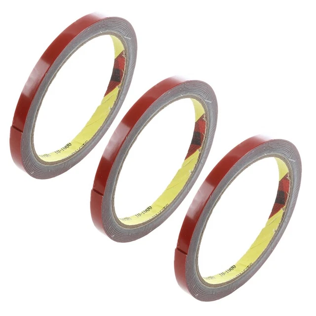 3X Starke Dauerhafte Doppelseitige Super Klebrige Schaum-Bandrolle Für Fahr5206