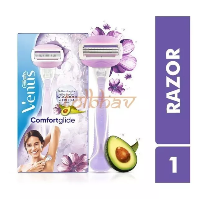 Gillette Venus Breeze Razor Comfortglide 1 Cartuccia precaricata Rasatura...