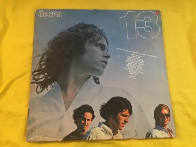 The Doors “13” Stereo Vinyl = VG 12" LP Record Classic Rock, Psychedelic Rock