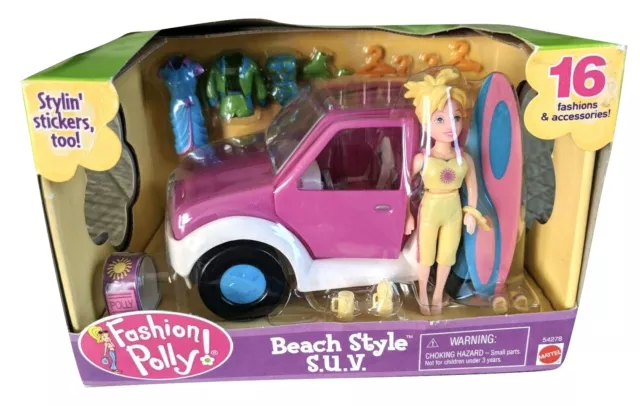 Polly Pocket 2004 Fashion Beach Game Brand New Sealed!