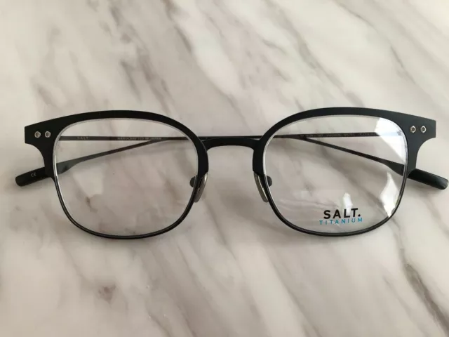 SALT Eyewear Vaughan Titanium Eyeglasses Made in Japan Size 48-21-147