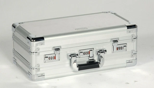 berwall SI 045 TwinS Doppel-Pistolenkoffer Waffenkoffer Kurzwaffenkoffer alucase