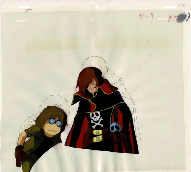 CAPTAIN HARLOCK ALBATOR Leiji Matsumoto My Youth in Arcadia Production Douga Cel EUR 249,90 - FR