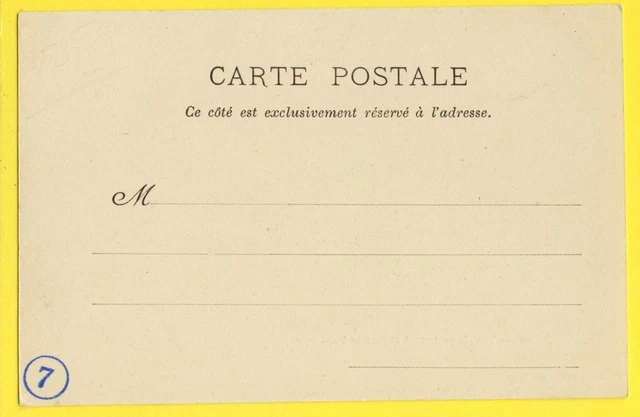 cpa Dos 1900 NANCY TEMPLE PROTESTANT et Square St JEAN Hôtel de Strasbourg 2