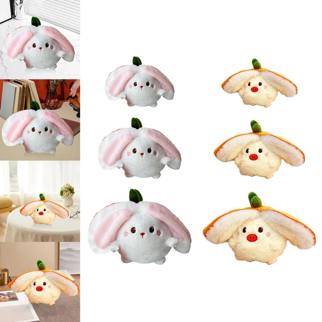 ANIMAL PLUSH RABBIT Stuffed Easter Bunny Stuffed Pig Cuddly for Home
