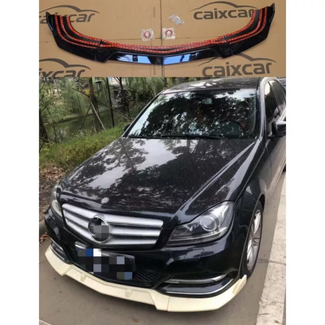 Labbro Anteriore Mercedes Classe C W204 Dalla 2011 A 2014 Front Splitter Lip