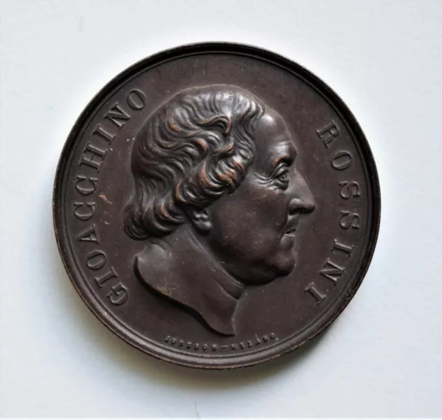 Gioacchino ROSSINI (Composer): Portrait Medal