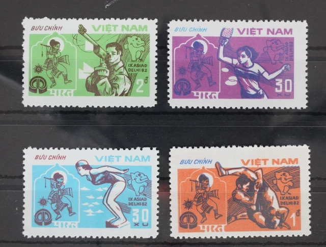 Vietnam 1268-1271 postfrisch Sport #WW447