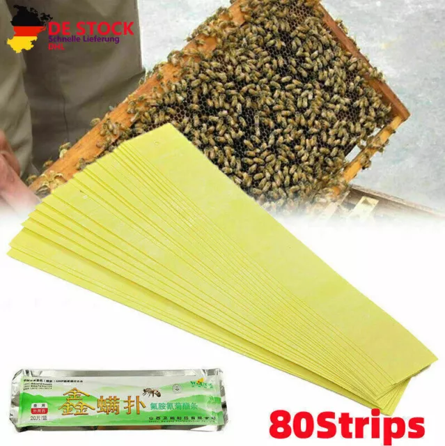Bee Biene Tötung gegen Mite Schädlingsbekämpfung Flumethrin Varroa 80 Strei Y0M8