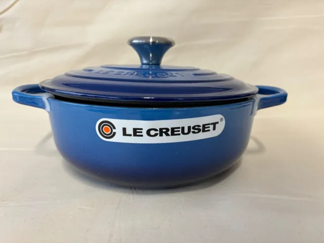 Le Creuset 24cm Sauteuse Oven Cast Iron Cocotte New, in the box