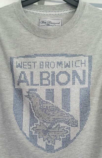 West Bromwich Albion FC - Women's Crested Football/Soccer T-Shirt/Jersey - UK 8