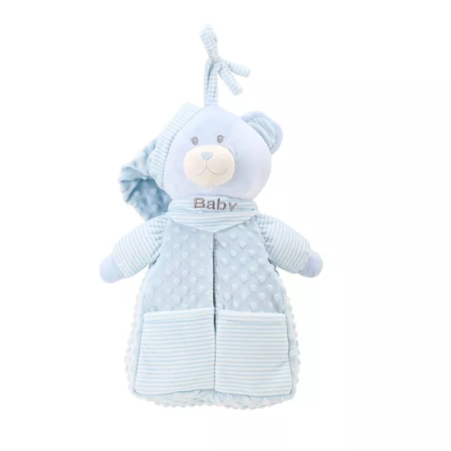 Baby Diaper Stacker Hanging Storage Baby Cart Organizer Bear Blue FAST SHIP