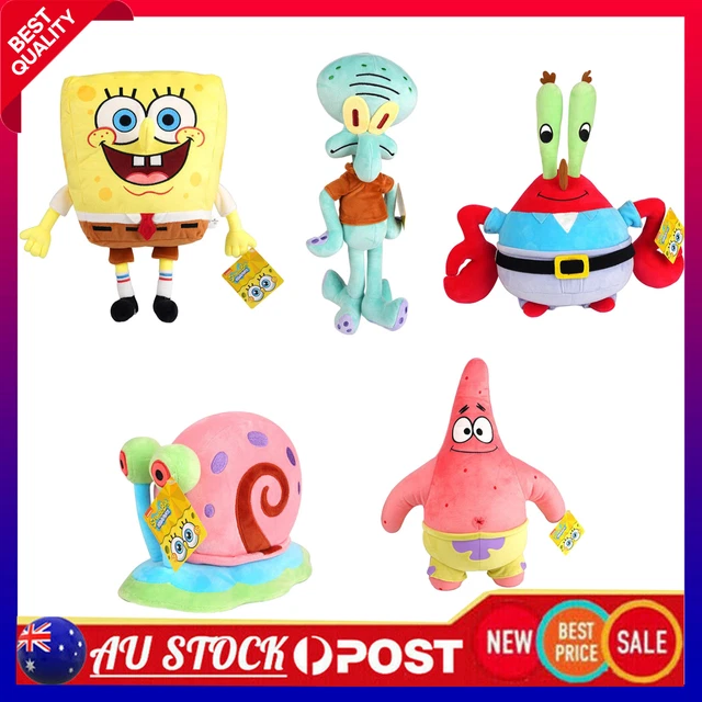 SPONGEBOB PLUSH TOY Teddy Kids Cartoon Gift Soft Stuffed Doll Patrick