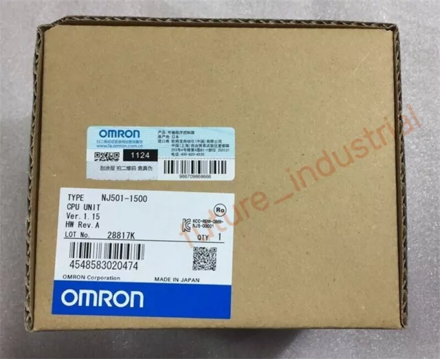 New Original Omron NJ501-1500 Unit Module NJ501-1500 DHL/UPS/SF