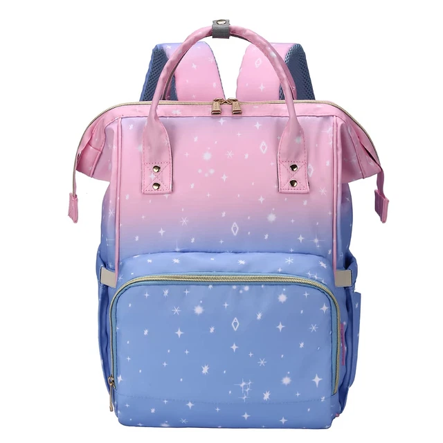Diaper Bag Backpack, Upgraded Multifunction Diaper Bags for Mom, Waterproof Baby