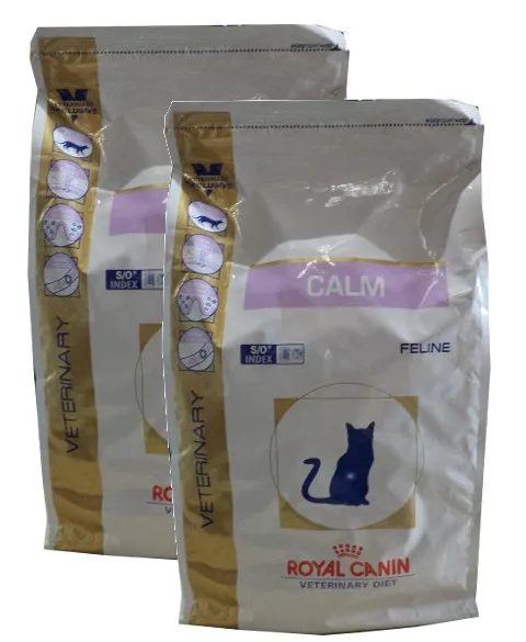 2x4 kg Royal Canin Calm CC 36 cibo per gatti dieta veterinaria