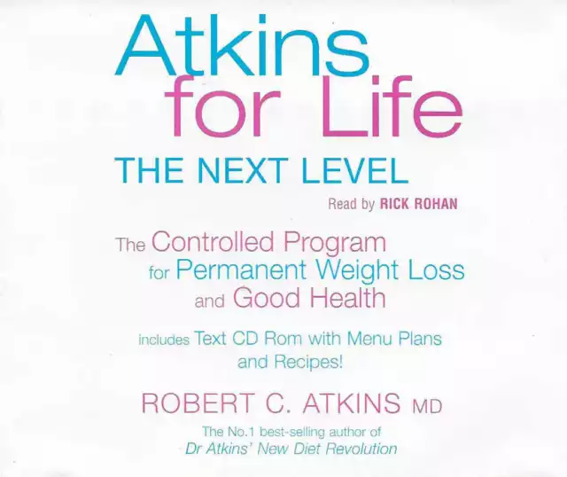 ATKINS FOR LIFE - Permanent Weight Loss & Good Health - CD Audio Book