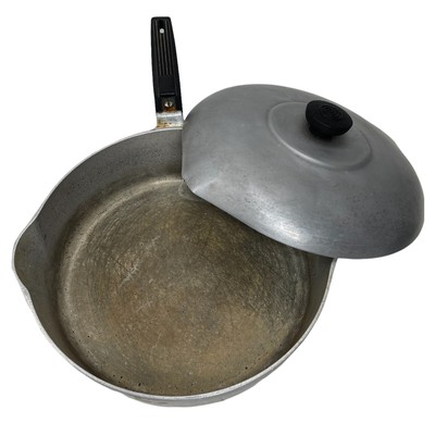 MAGNALITE WAGNER WARE SYDNEY O Deep Chicken Fryer 4569P w/ Lid 10" x 3 ...
