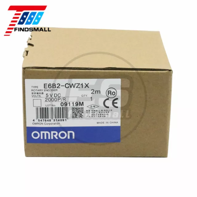 Omron E6B2-CWZ1X 2000P/R Rotary Encoder New in Box 1 Year Warranty