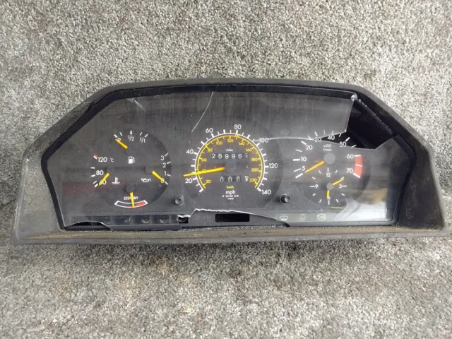Mercedes W124 E Class Instrument Cluster Speedo Speedometer 1245407148