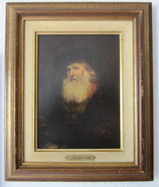 Rembrandt Alter Mann hochwertiger Druck