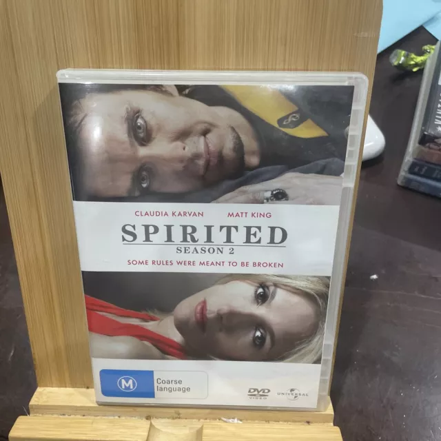 Spirited : Season 2 (DVD, 2012, 3-Disc Set)  Au Region 4  Rare ex-rental