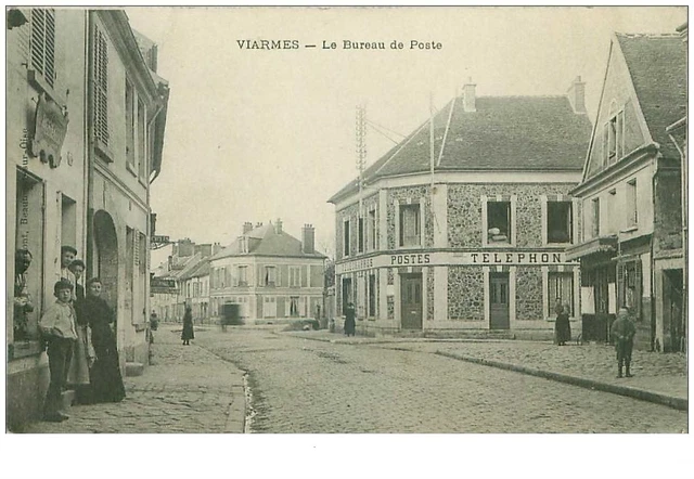 95 . n° 43404 . viarmes . le bureau de poste