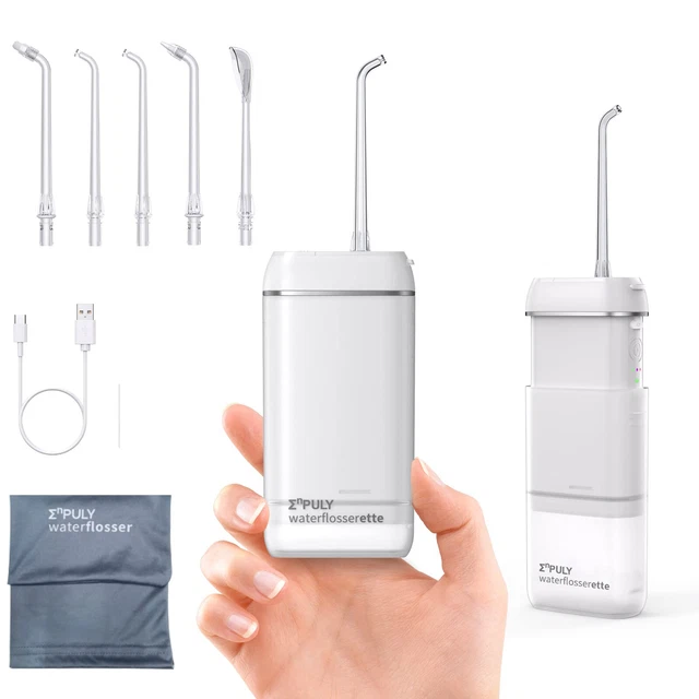 Elektrisch Munddusche Kabellos Zahnreinigung Wasser Flosser 3Modi Oral Irrigator