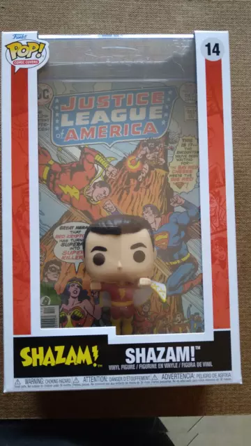 Funko Pop! DC COMICS  Comic Cover N° 14 Shazam (cart)