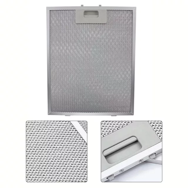 Premium Range Hood Grease Filter Stainless Steel 300 x 240 x 9mm Silver