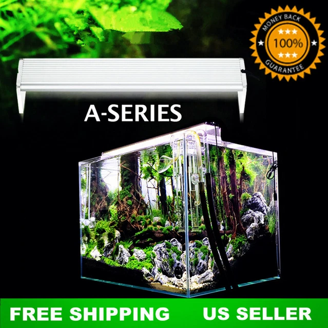 Chihiros Full White Spectrum Aquarium Fish Tank Plant Grow LED Light 10-30 inch