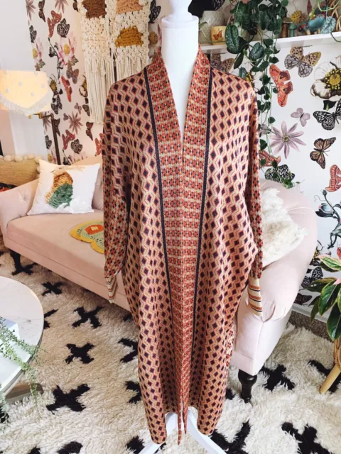 Zara special edition jacquard coat cheap