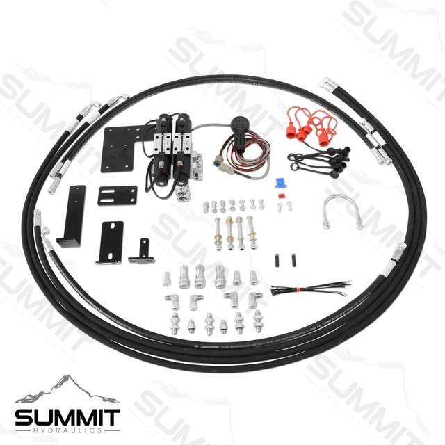 REAR HYDRAULIC VALVE Kit with Front Third Function for Kubota BX Series
