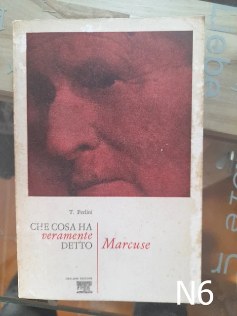 CHE COSA HA veramente detto Marcuse di Perlini - libro N6 EUR 2,00