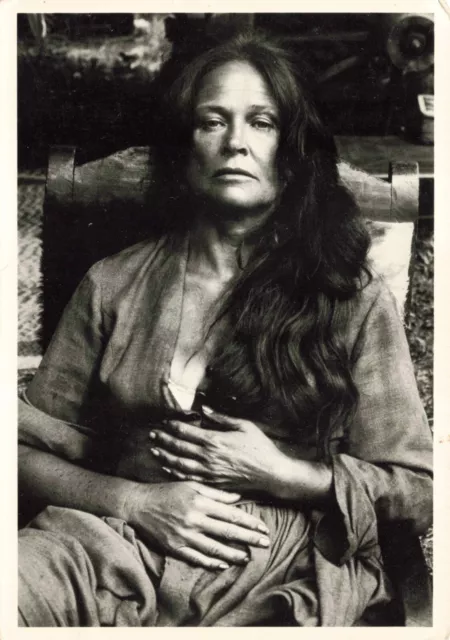 Postcard Colleen Dewhurst 'The Cowboys' 1970 Photograph by Bob Willoughby