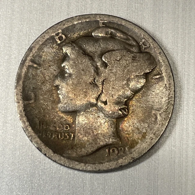 1921 Mercury Dime