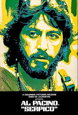 Poster Manifesto Locandina Pubblicitaria Cinema Stampa Vintage Film Al Pacino