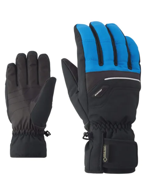 ZIENER Ski Handschuhe Glyn GTX GORETEX schwarz blau 798 neu